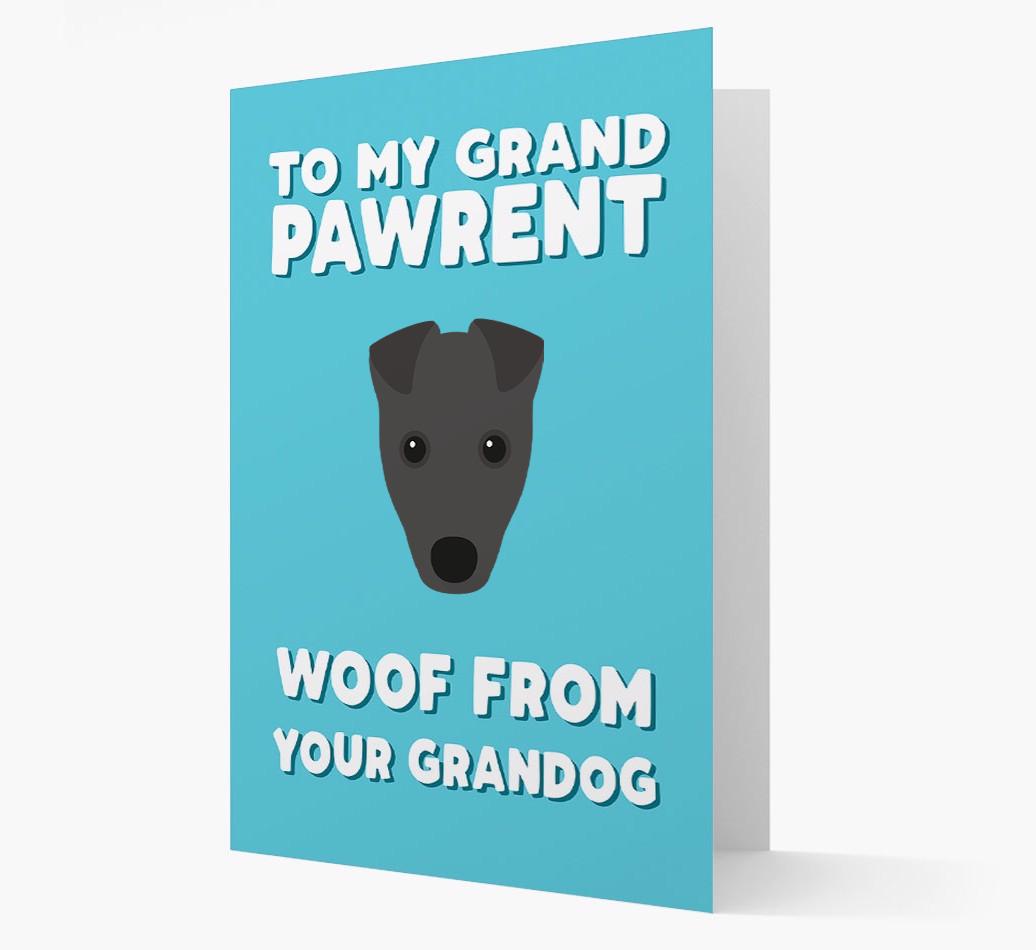 'To My Grandpawrent' - Personalized {breedFullName} Card