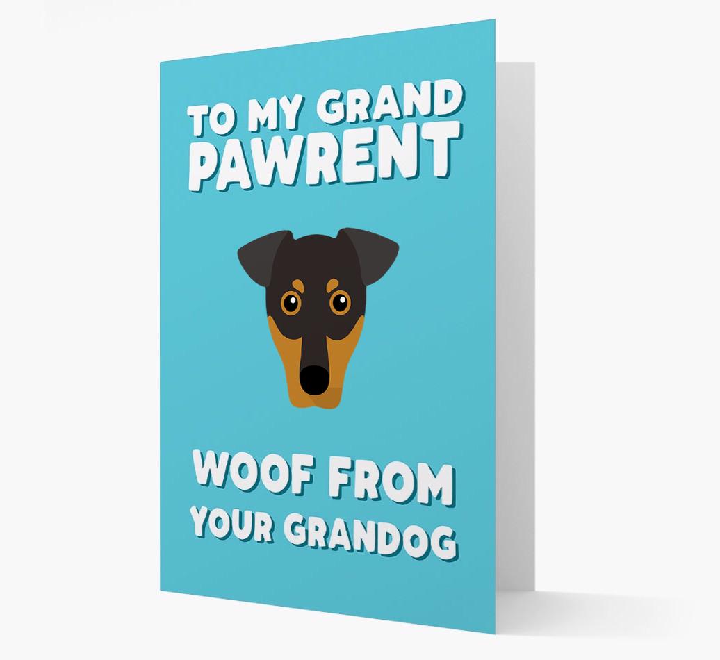 'To My Grandpawrent' - Personalized {breedFullName} Card