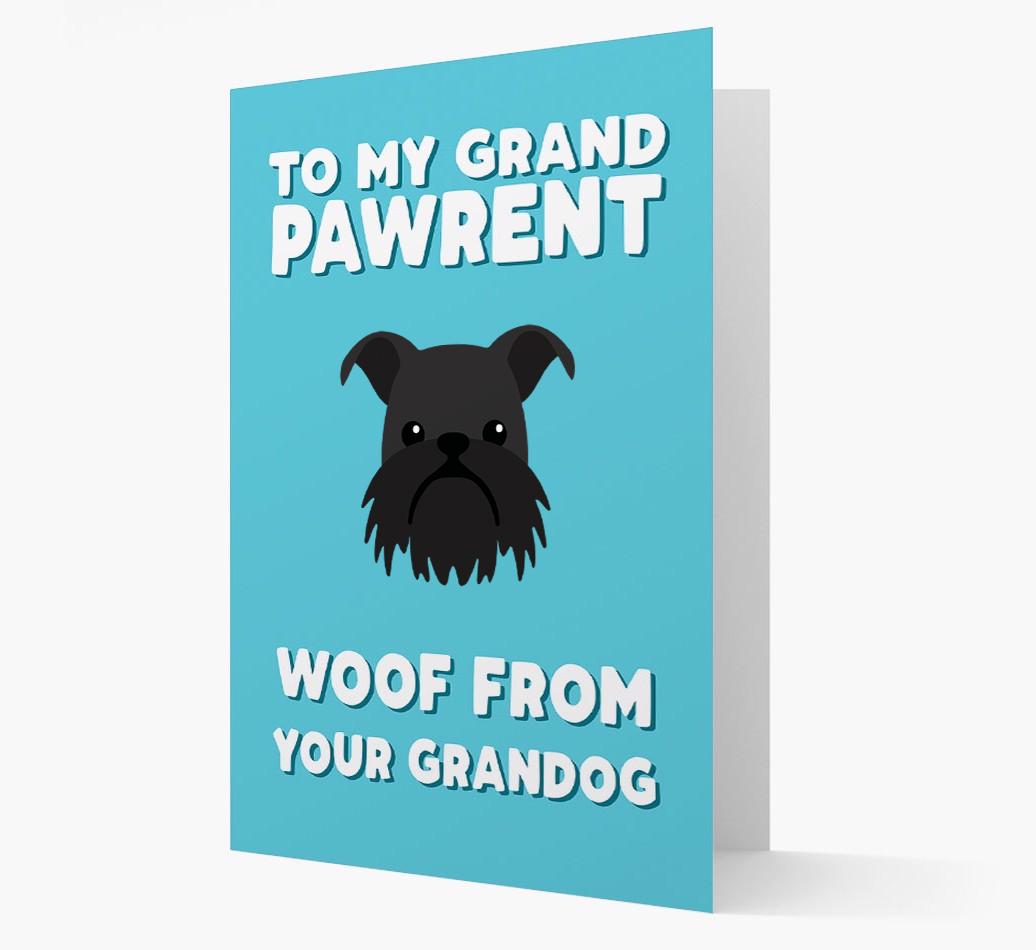 'To My Grandpawrent' - Personalized {breedFullName} Card