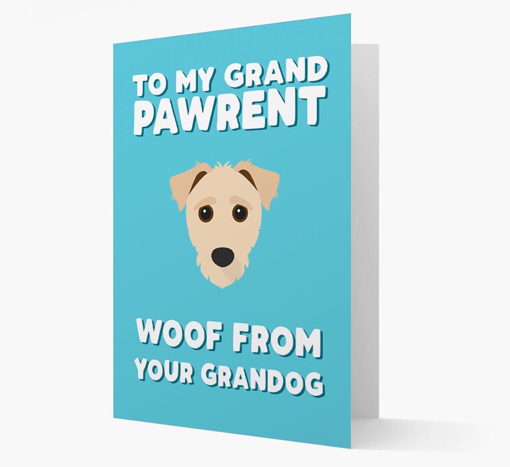 'To My Grandpawrent' - Personalized {breedFullName} Card