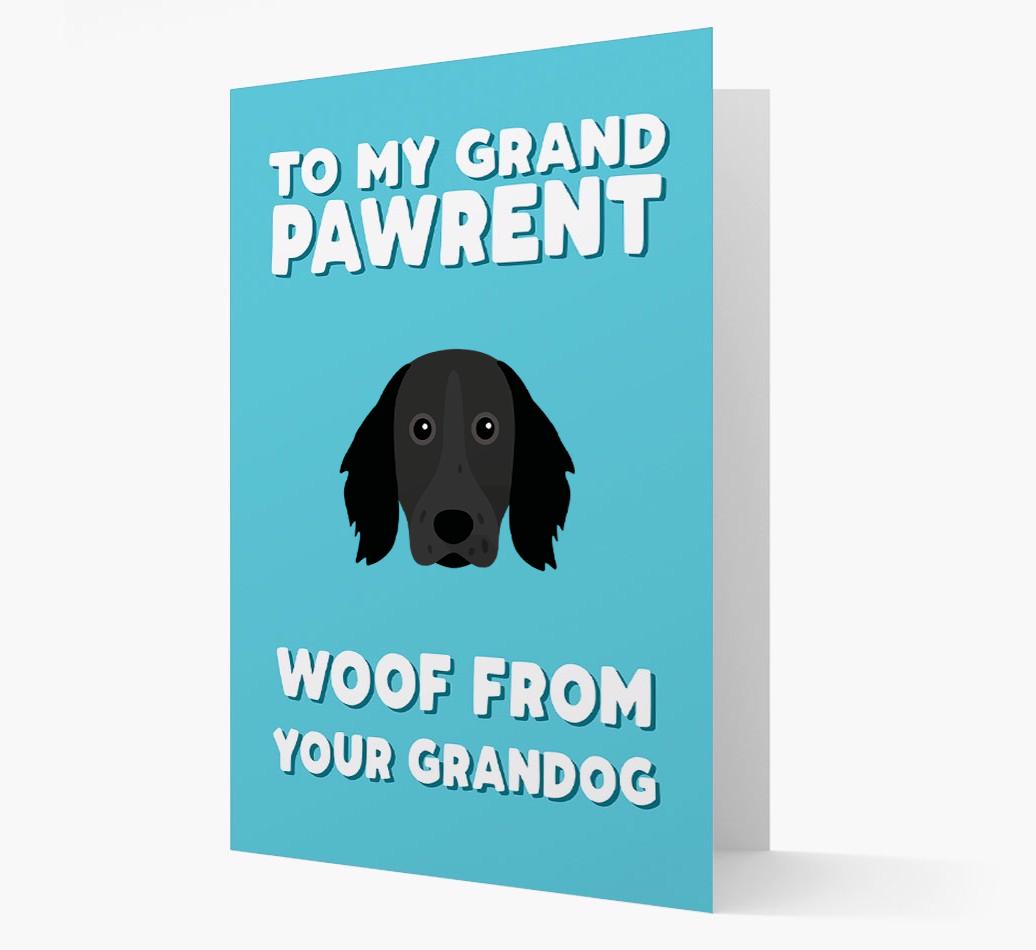 'To My Grandpawrent' - Personalized {breedFullName} Card