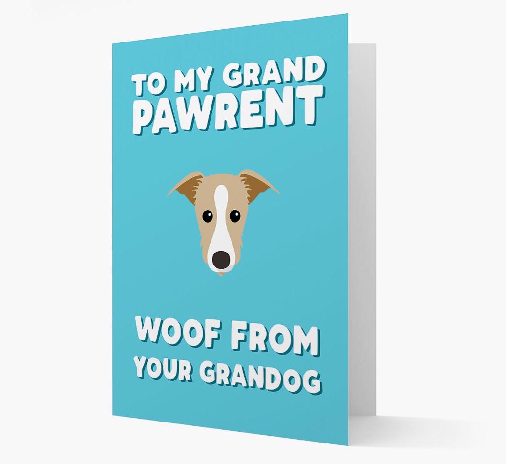 'To My Grandpawrent' - Personalized {breedFullName} Card