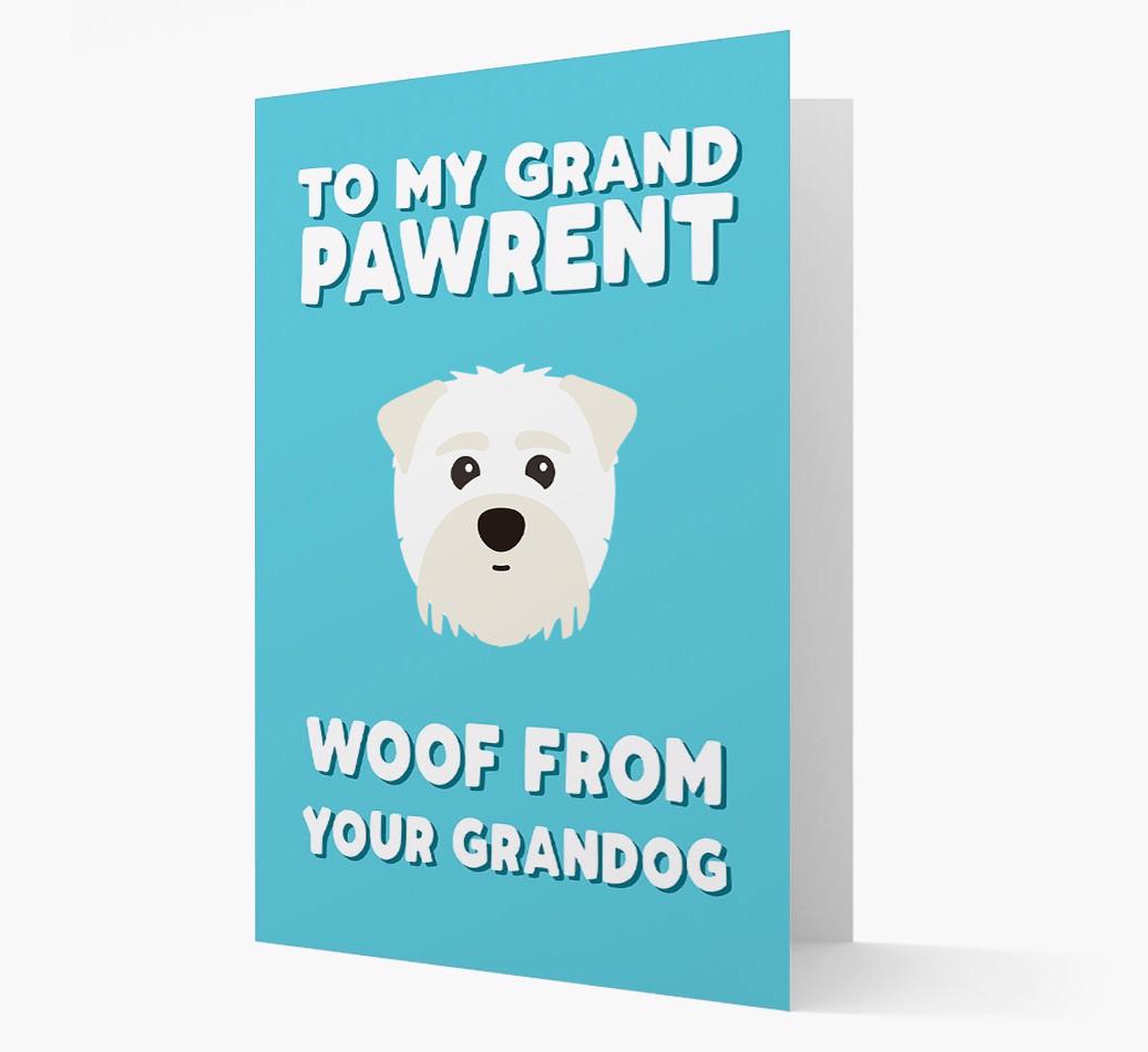 'To My Grandpawrent' - Personalized {breedFullName} Card