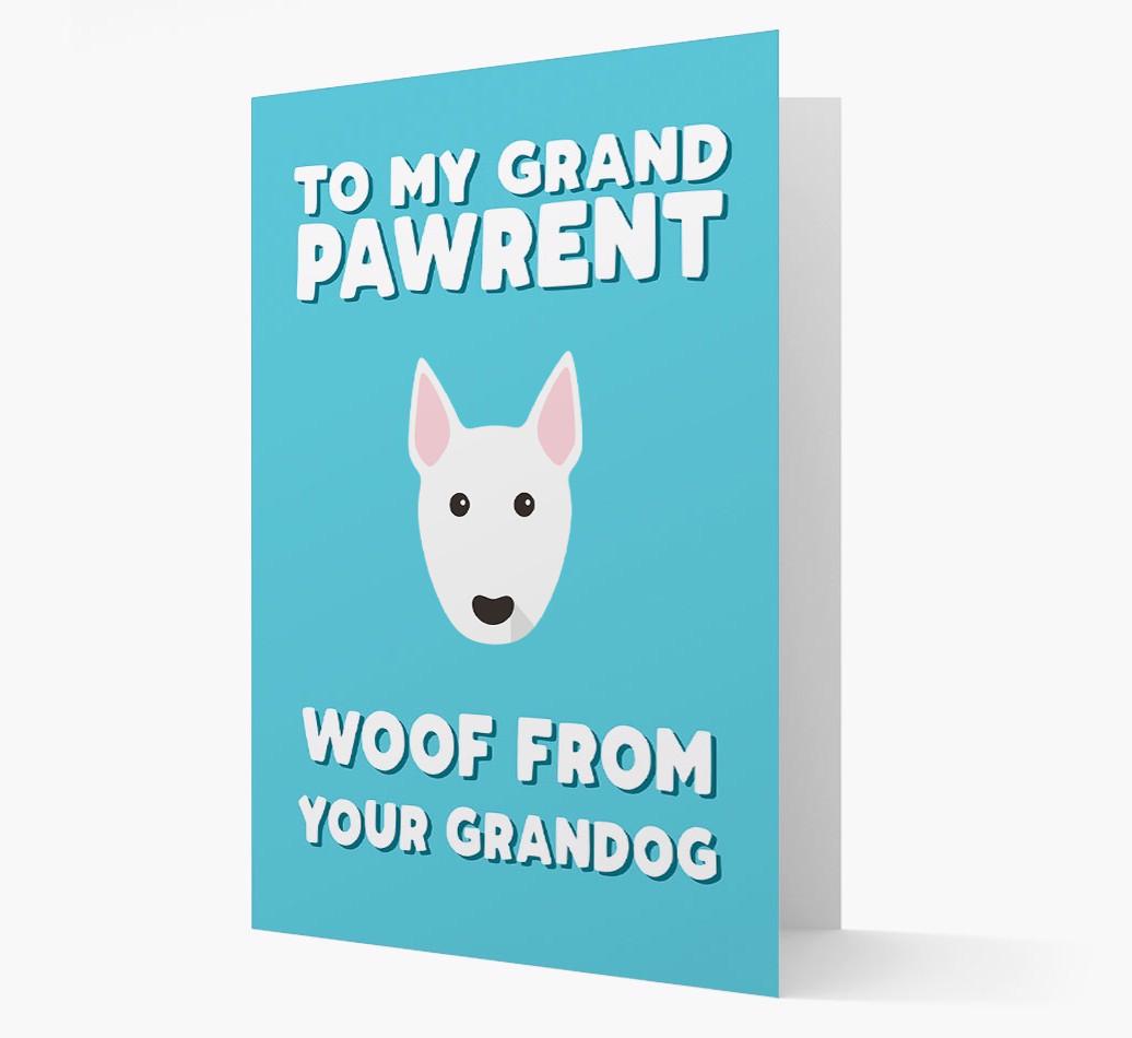 'To My Grandpawrent' - Personalized {breedFullName} Card