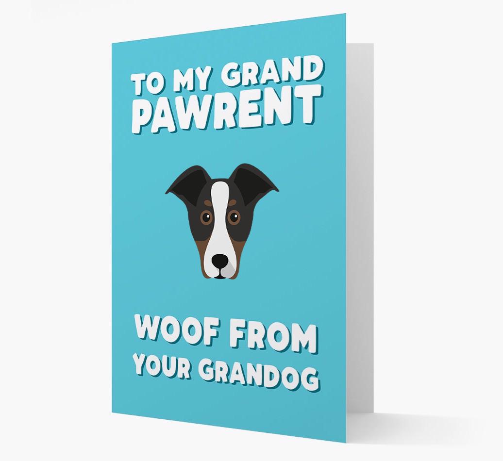 'To My Grandpawrent' - Personalized {breedFullName} Card