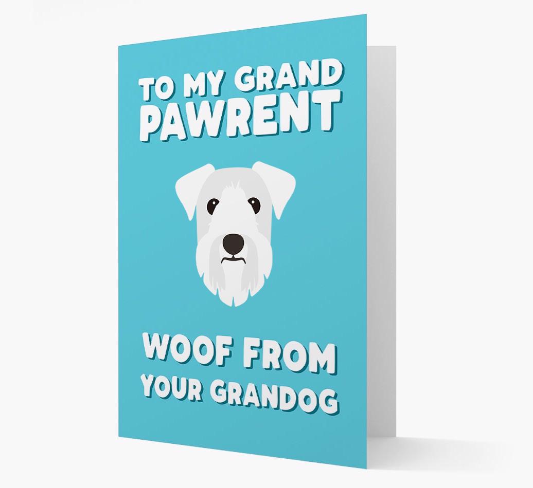 'To My Grandpawrent' - Personalized {breedFullName} Card