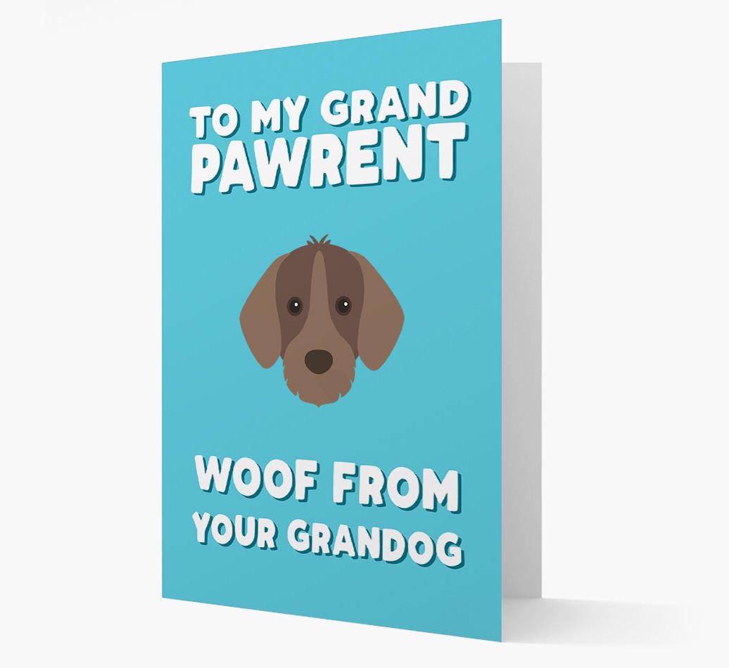 'To My Grandpawrent' - Personalized {breedFullName} Card