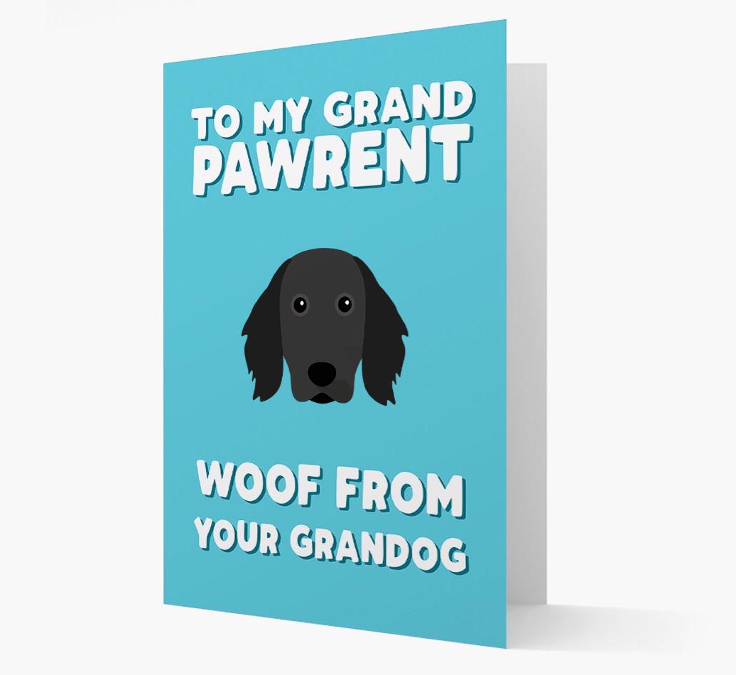 'To My Grandpawrent' - Personalized {breedFullName} Card