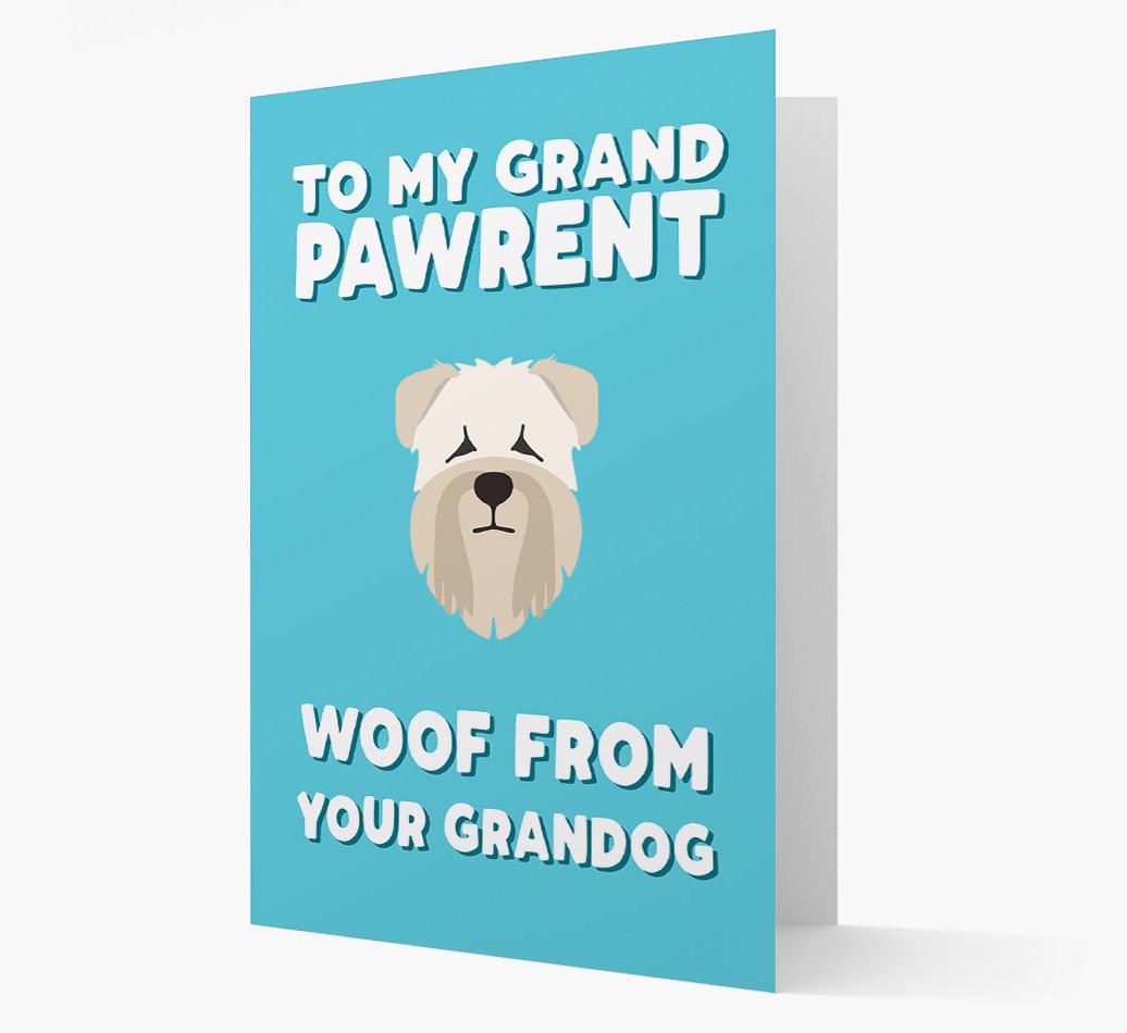 'To My Grandpawrent' - Personalized {breedFullName} Card