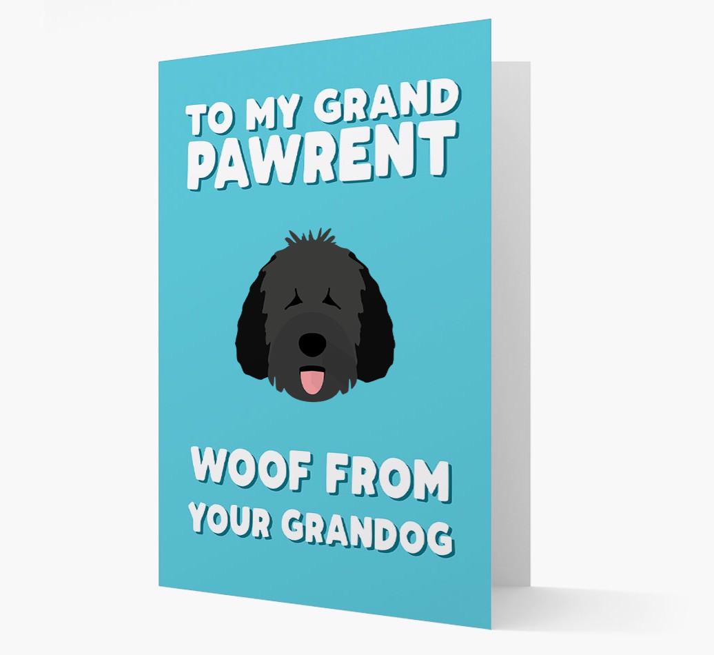 'To My Grandpawrent' - Personalized {breedFullName} Card