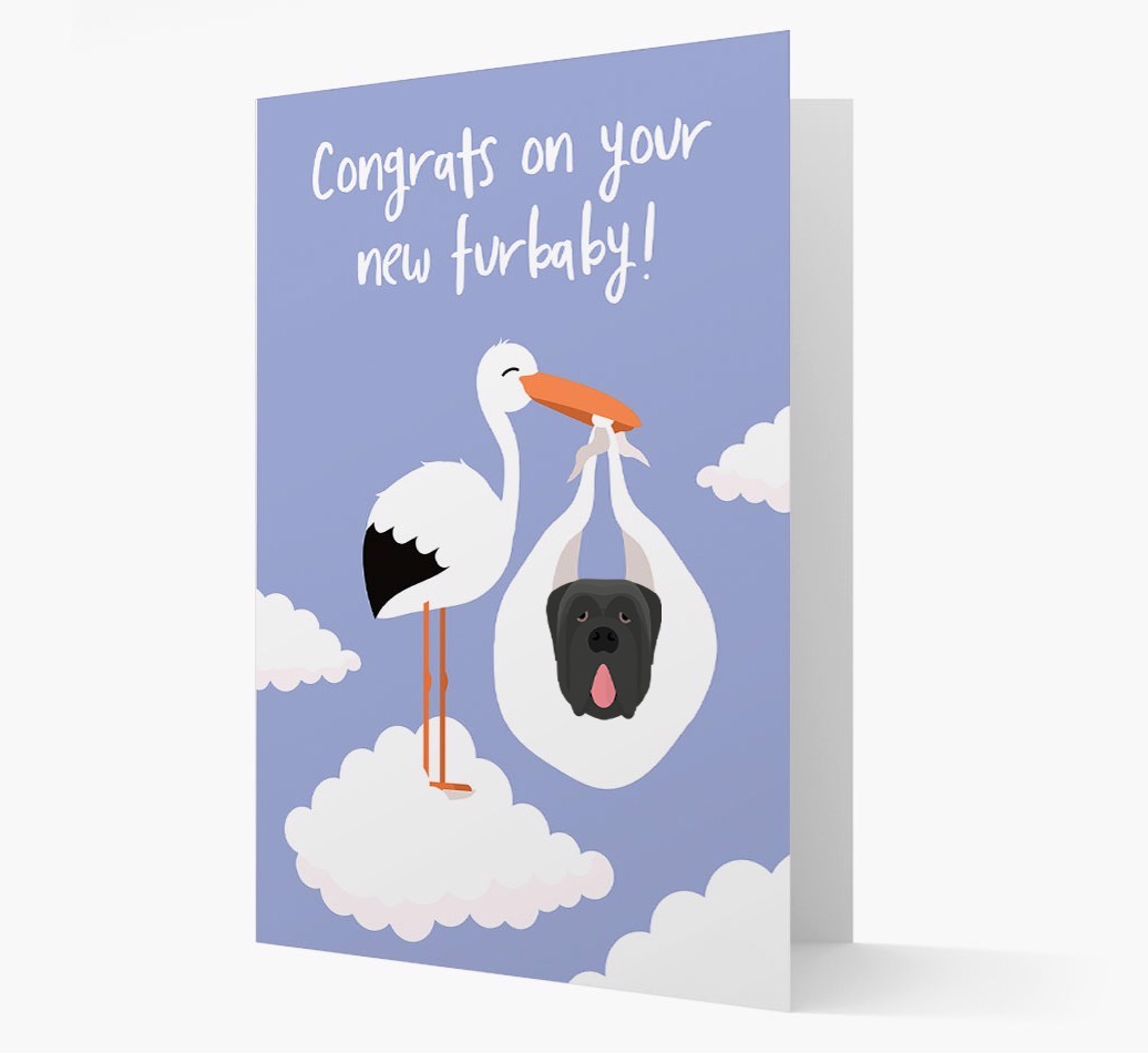 'Congrats On Your New Furbaby!'  - Personalised {breedFullName} Card
