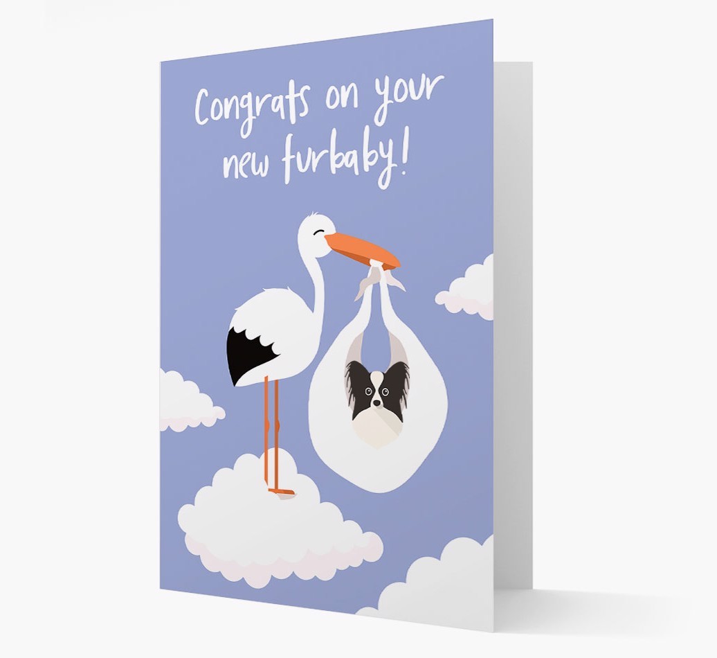 'Congrats On Your New Furbaby!'  - Personalised {breedFullName} Card