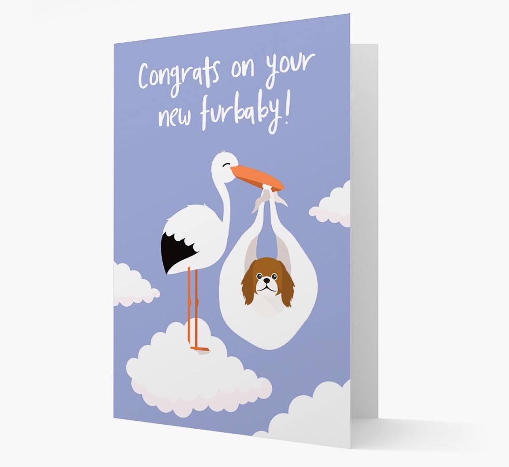 'Congrats On Your New Furbaby!'  - Personalised {breedFullName} Card
