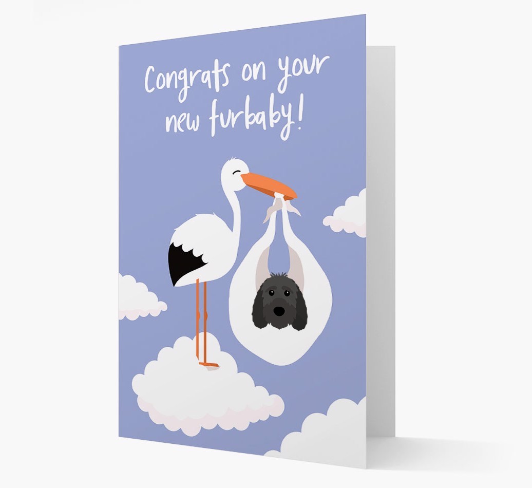 'Congrats On Your New Furbaby!'  - Personalised {breedFullName} Card