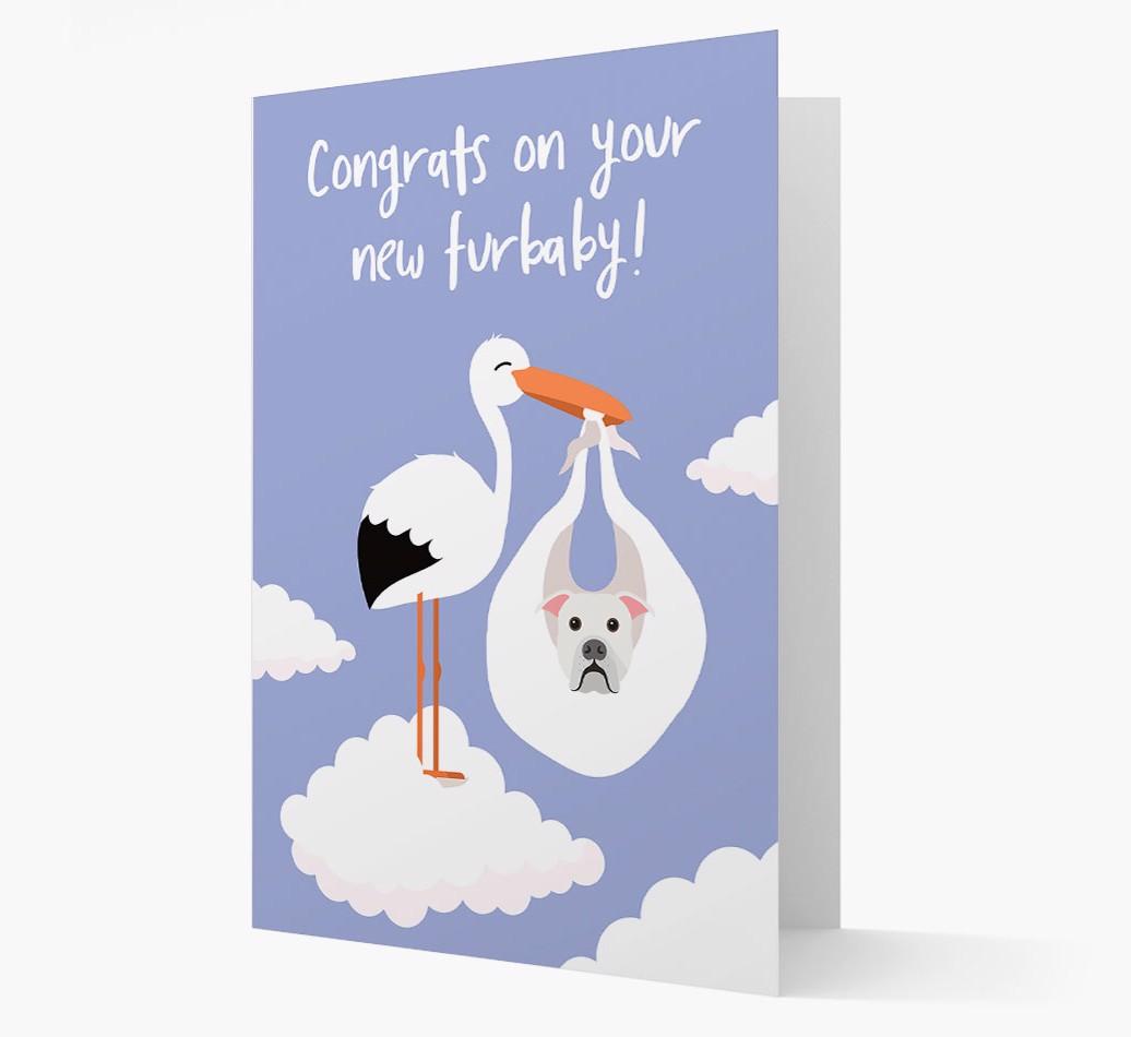 'Congrats On Your New Furbaby!'  - Personalized {breedFullName} Card
