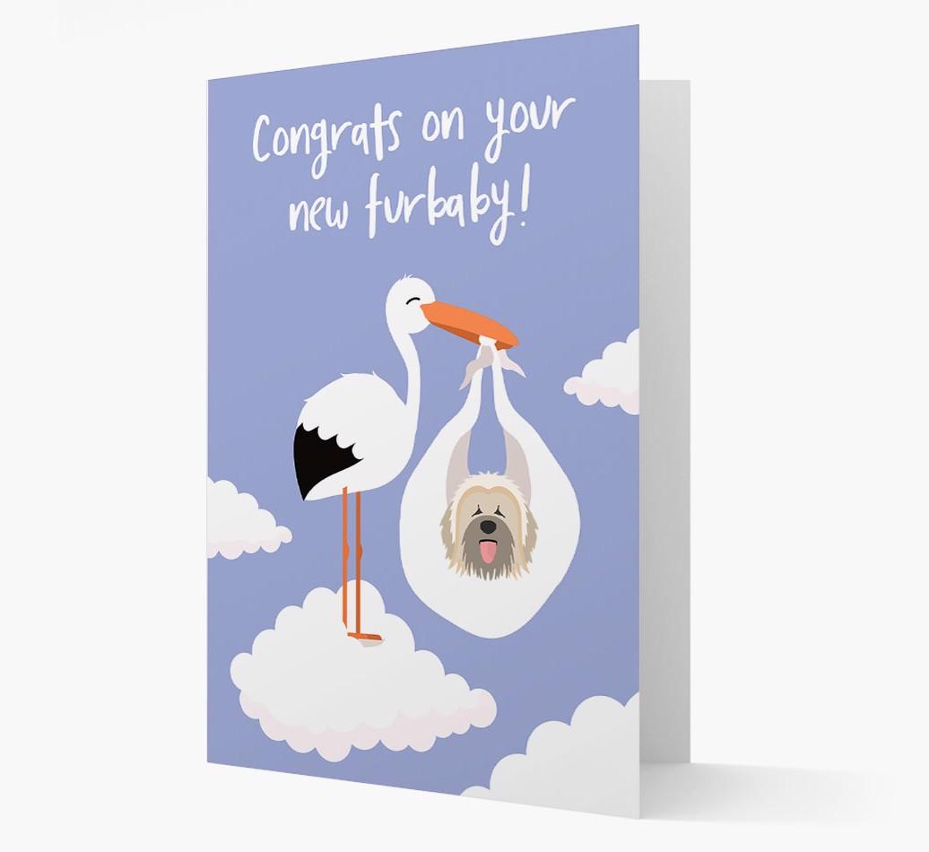 'Congrats On Your New Furbaby!'  - Personalized {breedFullName} Card
