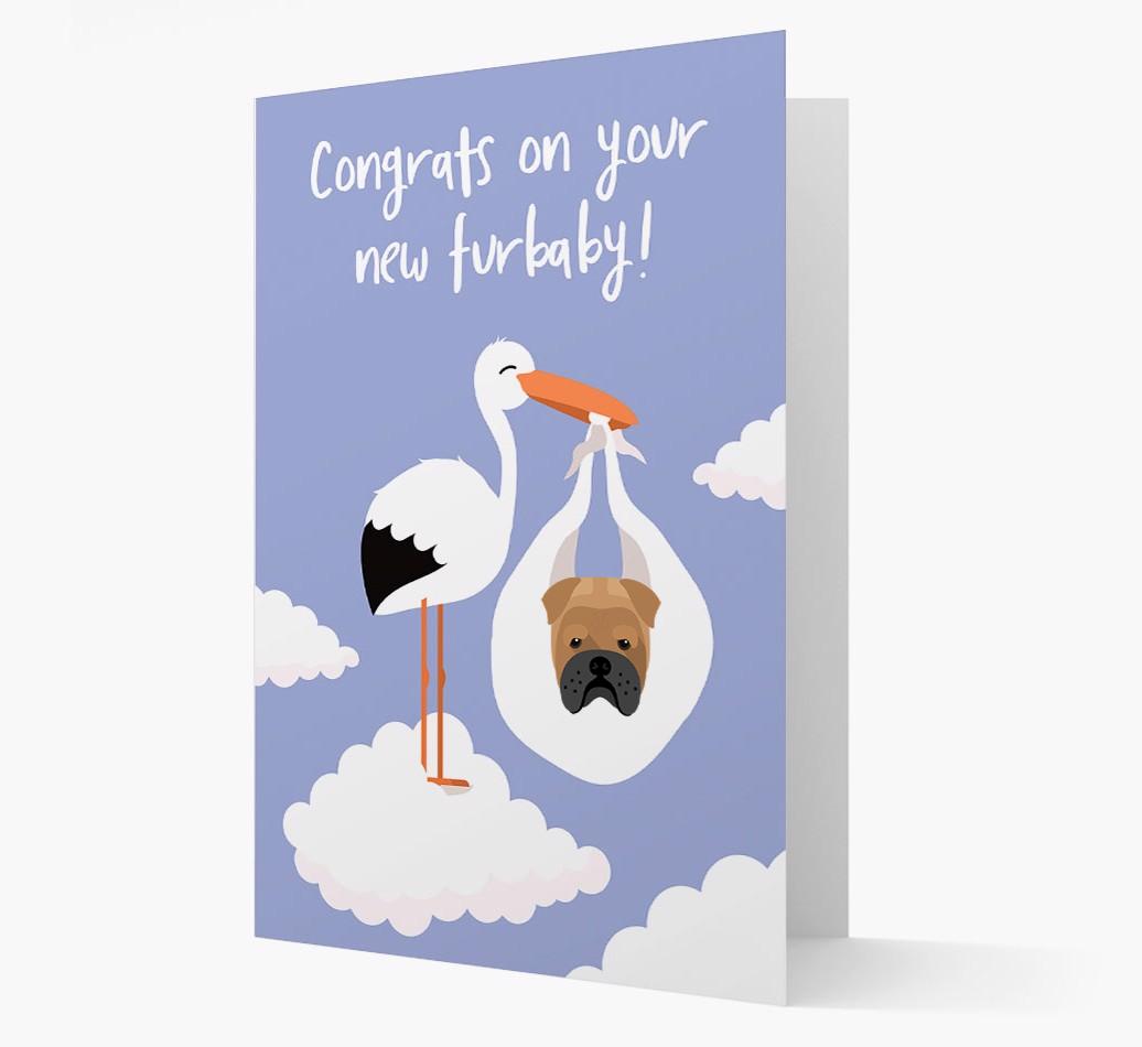 'Congrats On Your New Furbaby!'  - Personalized {breedFullName} Card