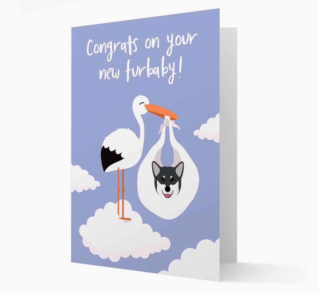 'Congrats On Your New Furbaby!'  - Personalized {breedFullName} Card