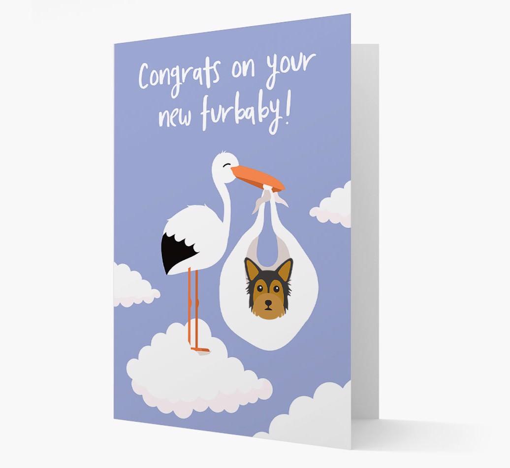 'Congrats On Your New Furbaby!'  - Personalized {breedFullName} Card