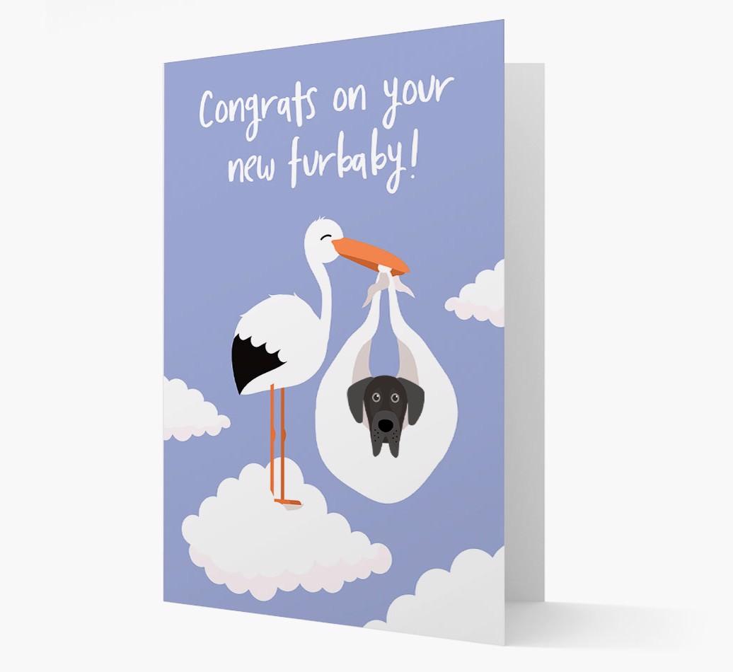 'Congrats On Your New Furbaby!'  - Personalized {breedFullName} Card