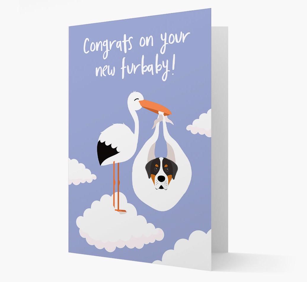 'Congrats On Your New Furbaby!'  - Personalized {breedFullName} Card