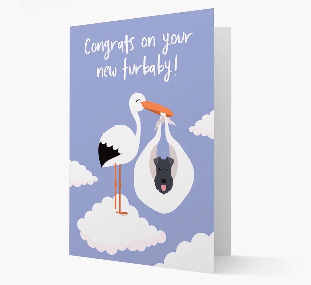 'Congrats On Your New Furbaby!'  - Personalized {breedFullName} Card