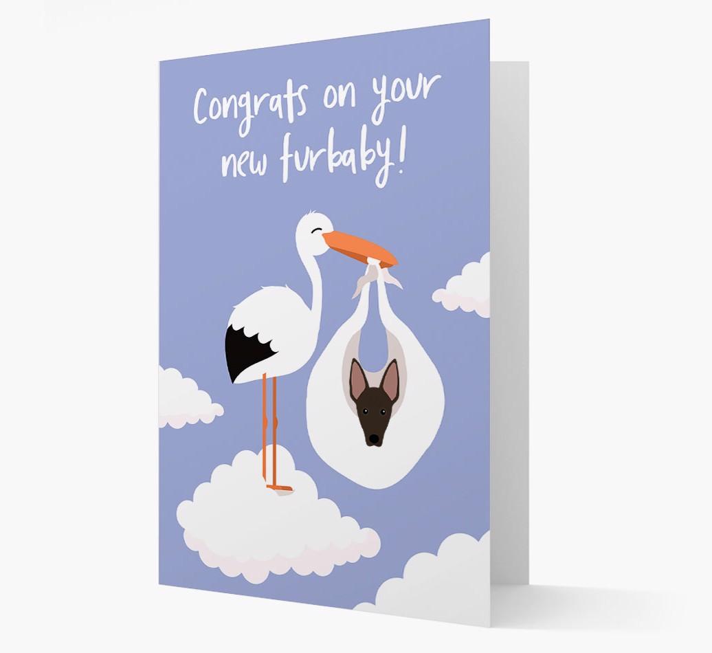 'Congrats On Your New Furbaby!'  - Personalized {breedFullName} Card