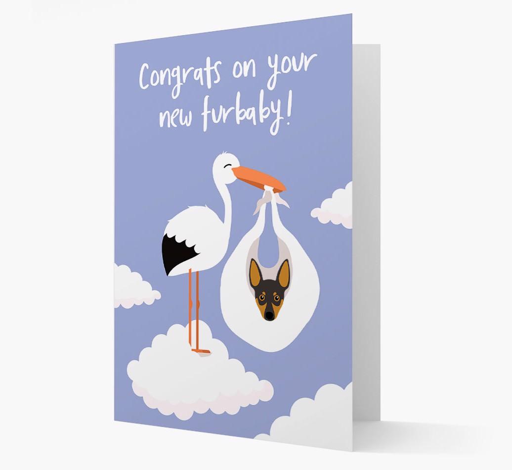 'Congrats On Your New Furbaby!'  - Personalized {breedFullName} Card
