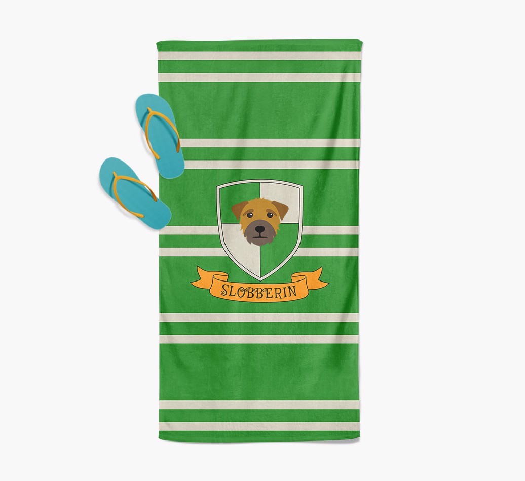 'Harry Pawter' - Personalised {breedFullName} Towel
