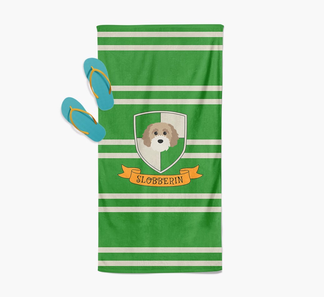 'Harry Pawter' - Personalised {breedFullName} Towel