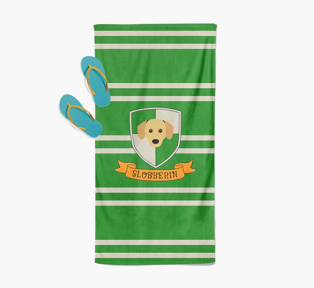 'Harry Pawter' - Personalised {breedFullName} Towel