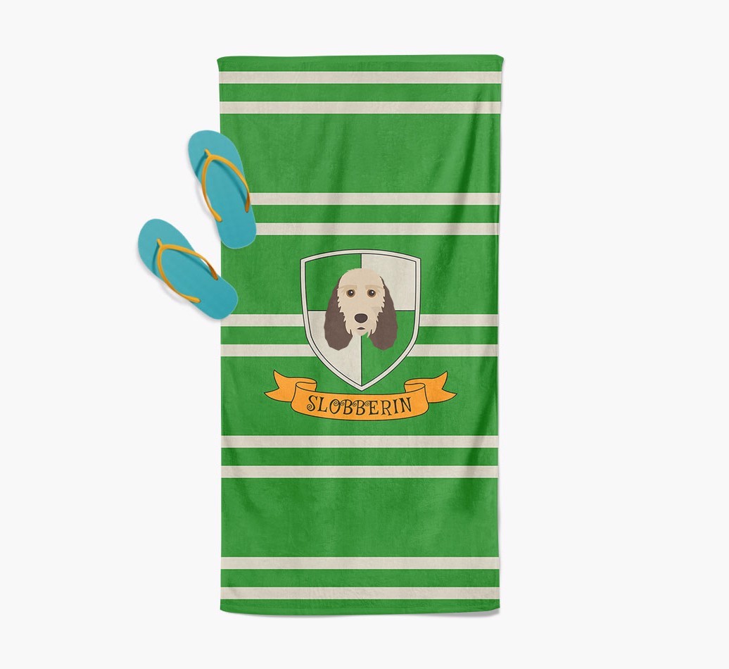 'Harry Pawter' - Personalised {breedFullName} Towel