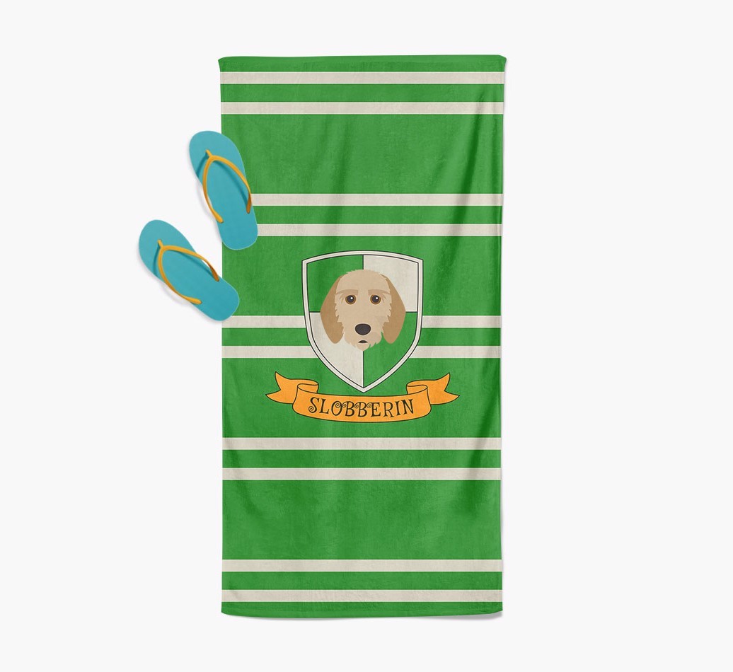 'Harry Pawter' - Personalised {breedFullName} Towel
