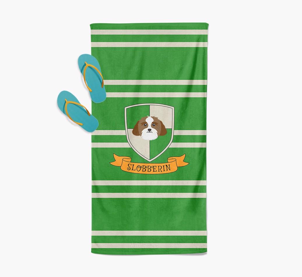 'Harry Pawter' - Personalized {breedFullName} Towel
