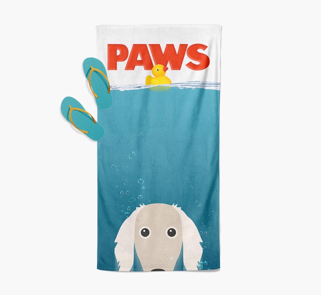 Paws: Personalised {breedFullName} Towel