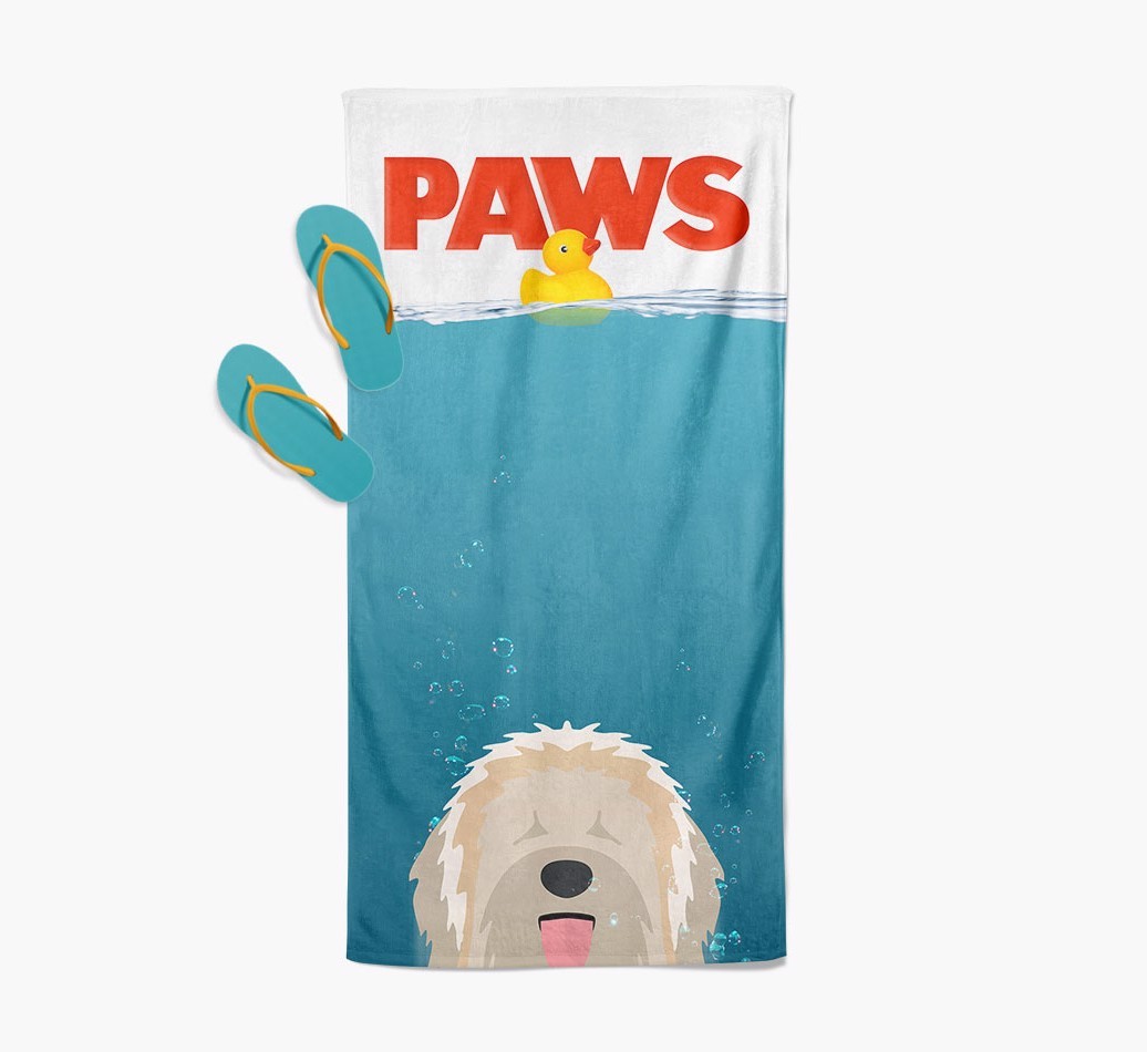 Paws: Personalised {breedFullName} Towel