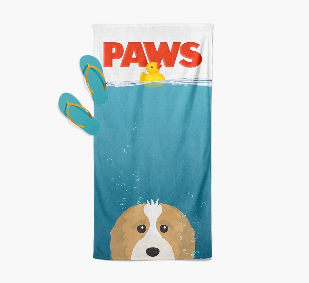 Paws: Personalised {breedFullName} Towel