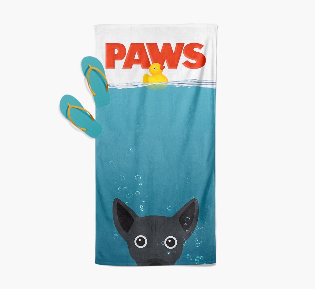 Paws: Personalised {breedFullName} Towel