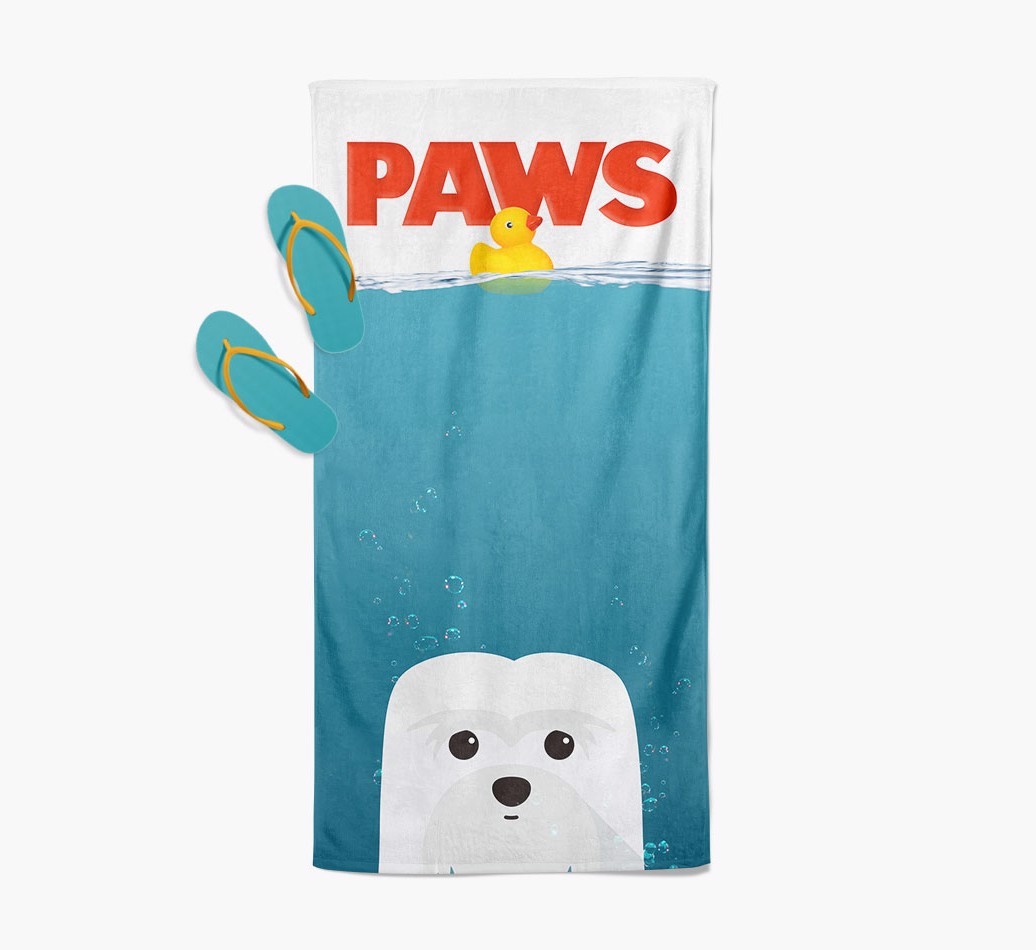 Paws: Personalised {breedFullName} Towel