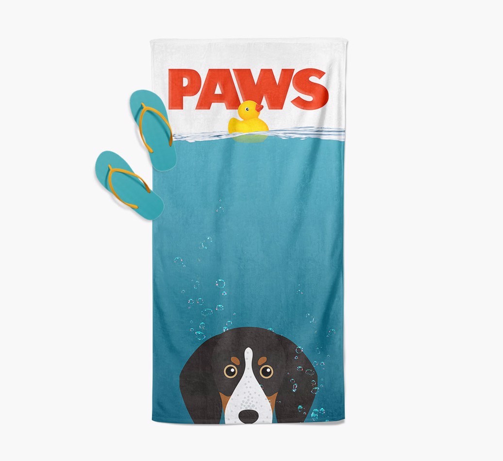 Paws: Personalised {breedFullName} Towel