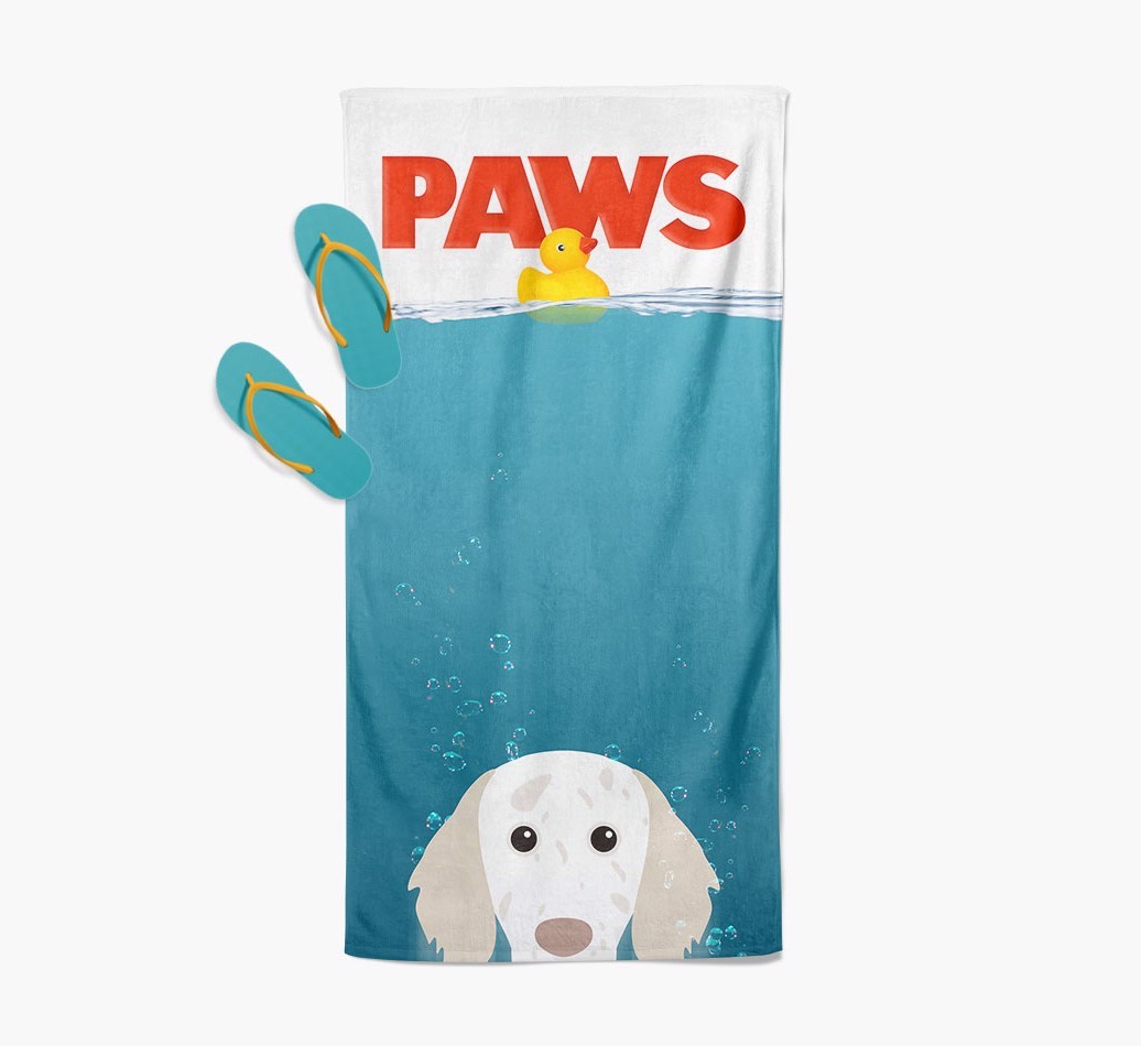 Paws: Personalised {breedFullName} Towel
