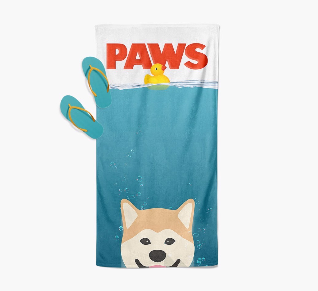 Paws: Personalized {breedFullName} Towel
