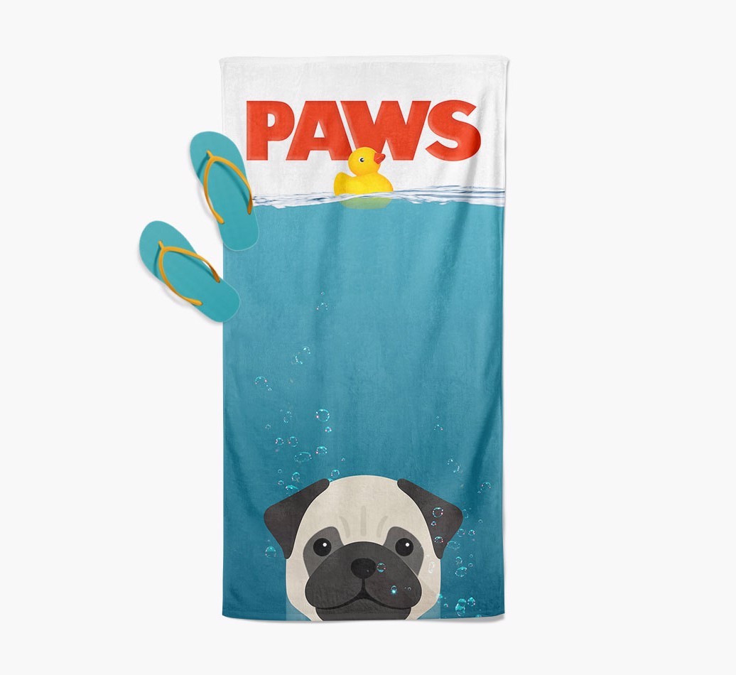 Paws: Personalised {breedFullName} Towel