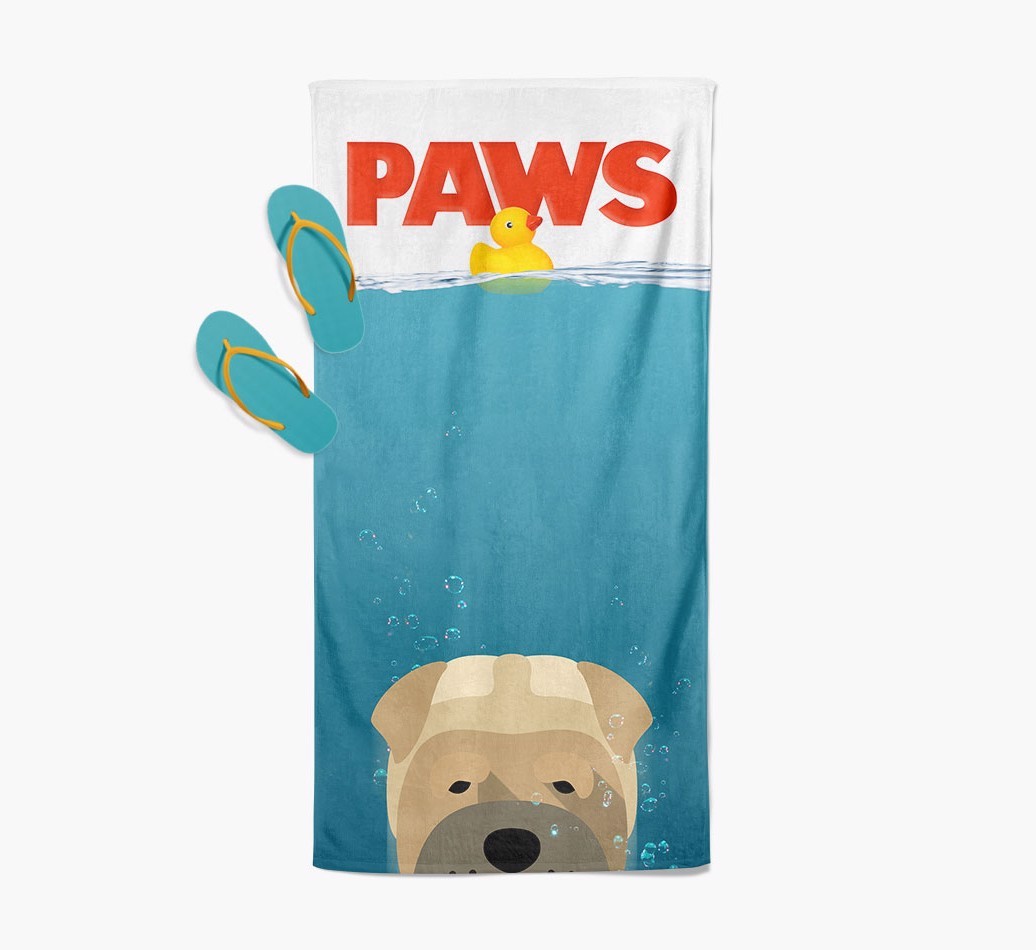 Paws: Personalised {breedFullName} Towel
