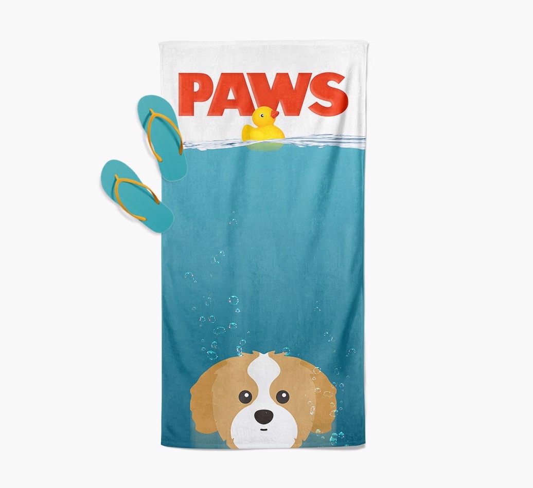 Paws: Personalised {breedFullName} Towel