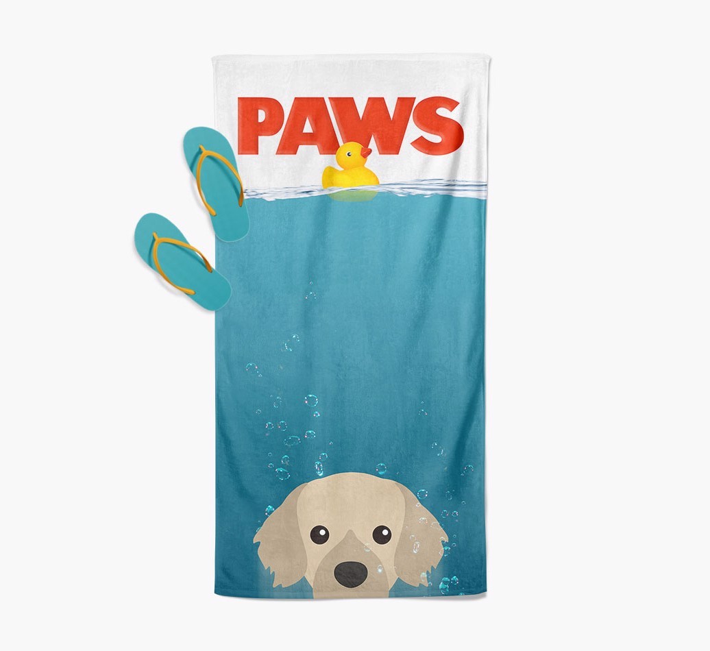 Paws: Personalised {breedFullName} Towel