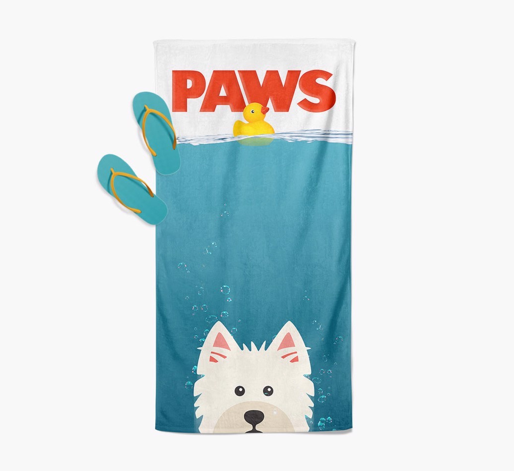 Paws: Personalised {breedFullName} Towel