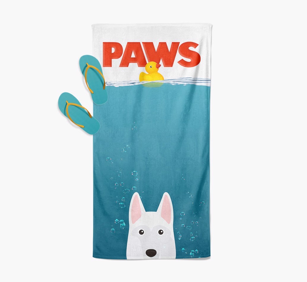 Paws: Personalised {breedFullName} Towel