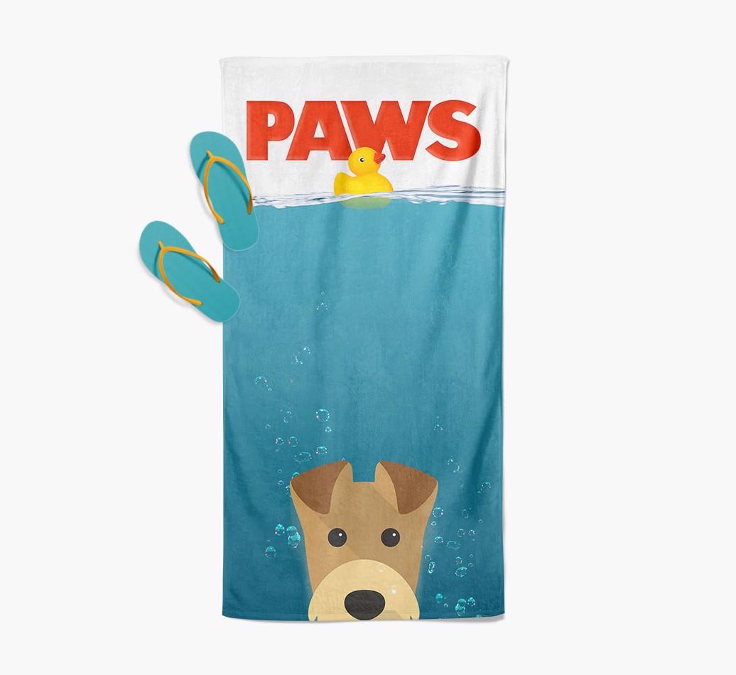 Paws: Personalized {breedFullName} Towel