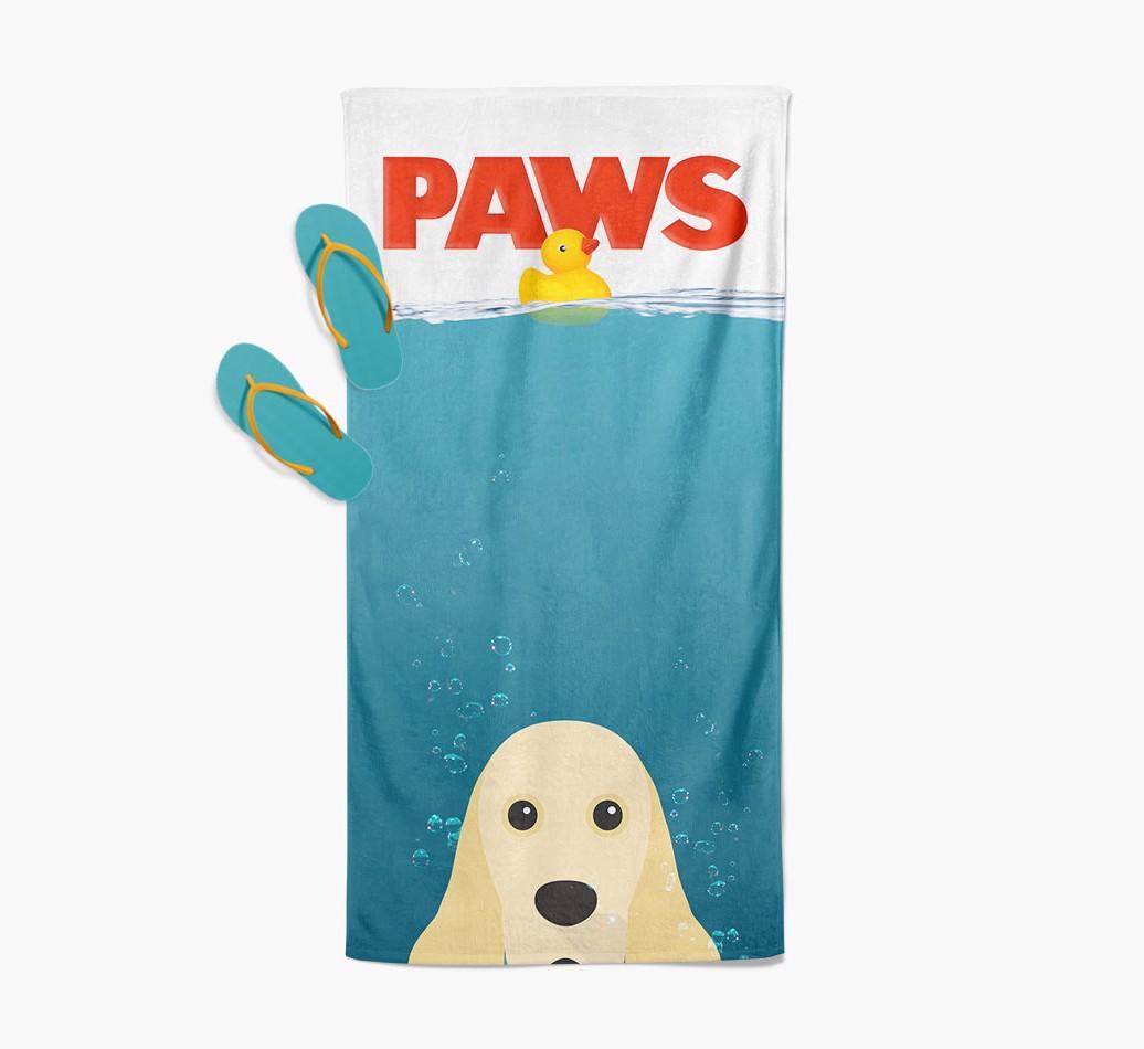 Paws: Personalized {breedFullName} Towel